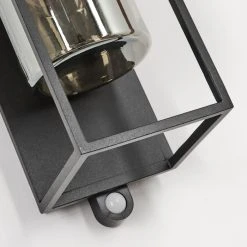 Hofstein Palanga Au&szlig;enwandleuchte LED Schwarz, 1-flammig, Bewegungsmelder -Außenleuchten Verkaufe palanga aussenwandleuchte h3588703 4