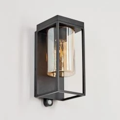 Hofstein Palanga Au&szlig;enwandleuchte LED Schwarz, 1-flammig, Bewegungsmelder -Außenleuchten Verkaufe palanga aussenwandleuchte h3588727 6