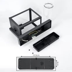 Hofstein Parkkola Au&szlig;enwandleuchte Anthrazit, 1-flammig, Bewegungsmelder -Außenleuchten Verkaufe parkkola aussenwandleuchte h3579510 4