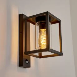 Hofstein Parkkola Au&szlig;enwandleuchte Anthrazit, 1-flammig, Bewegungsmelder -Außenleuchten Verkaufe parkkola aussenwandleuchte h3579510 6