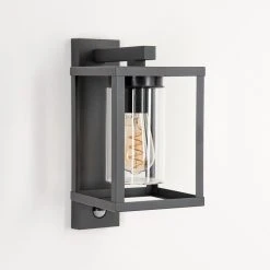 Hofstein Parkkola Au&szlig;enwandleuchte Anthrazit, 1-flammig, Bewegungsmelder -Außenleuchten Verkaufe parkkola aussenwandleuchte h3579510 9