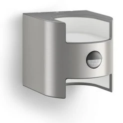 Philips Leuchten Philips Grass Au&szlig;enwandleuchte LED Edelstahl, 2-flammig, Bewegungsmelder