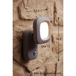 Philips Leuchten Philips myGarden CLOUD Wandleuchte LED Grau, 1-flammig, Bewegungsmelder -Außenleuchten Verkaufe philips mygarden cloud wandleuchte 172768716 do1 2