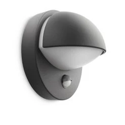 Philips Leuchten Philips myGarden June Au&szlig;enwandleuchte Anthrazit, 1-flammig, Bewegungsmelder -Außenleuchten Verkaufe philips mygarden june aussenwandleuchte 8719514385306 2