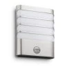 Philips Leuchten Philips myGarden RACCOON Au&szlig;enwandleuchte LED Edelstahl, 1-flammig, Bewegungsmelder