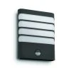 Philips Leuchten Philips myGarden RACCOON Wandleuchte LED Anthrazit, 1-flammig, Bewegungsmelder