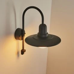 Hofstein Pohei Au&szlig;enwandleuchte Anthrazit, 1-flammig, Bewegungsmelder -Außenleuchten Verkaufe pohei aussenwandleuchte h3443354 6