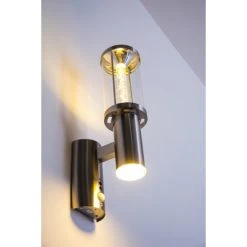 Hofstein Popoyan Aussenwandleuchte LED Edelstahl, 2-flammig, Bewegungsmelder 25 Hofstein Popoyan Aussenwandleuchte LED Edelstahl, 2-flammig, Bewegungsmelder -Außenleuchten Verkaufe popoyan aussenwandleuchte h3002209 12