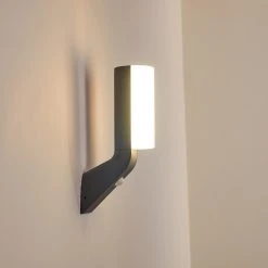 Hofstein Porus Außenwandleuchte LED Anthrazit, 1-flammig, Bewegungsmelder 33 Hofstein Porus Außenwandleuchte LED Anthrazit, 1-flammig, Bewegungsmelder -Außenleuchten Verkaufe porus aussenwandleuchte h3305782 14