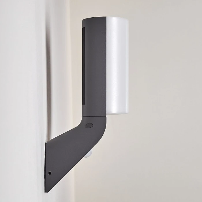 Hofstein Porus Außenwandleuchte LED Anthrazit, 1-flammig, Bewegungsmelder 9 Hofstein Porus Außenwandleuchte LED Anthrazit, 1-flammig, Bewegungsmelder – Bild 9