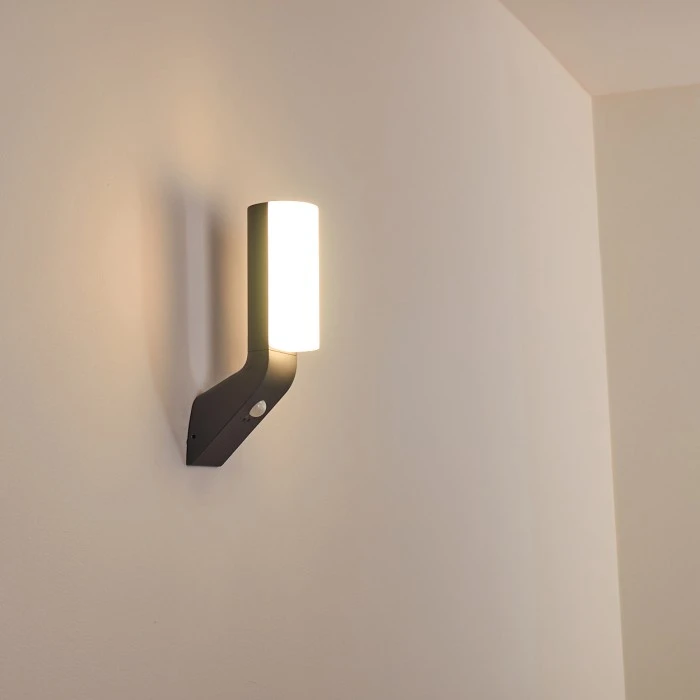 Hofstein Porus Außenwandleuchte LED Anthrazit, 1-flammig, Bewegungsmelder 10 Hofstein Porus Außenwandleuchte LED Anthrazit, 1-flammig, Bewegungsmelder – Bild 10