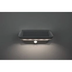 Reality Mendoza Solar-Au&szlig;enwandleuchte LED Anthrazit, 1-flammig, Bewegungsmelder -Außenleuchten Verkaufe reality mendoza solar aussenwandleuchte r22241142 5