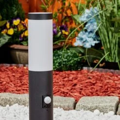 Hofstein Ruti Sockelleuchte Schwarz, 1-flammig, Bewegungsmelder -Außenleuchten Verkaufe ruti sockelleuchte h3597514 9