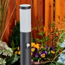 Hofstein Ruti Wegeleuchte Schwarz, 1-flammig, Bewegungsmelder -Außenleuchten Verkaufe ruti wegeleuchte h3597552 9