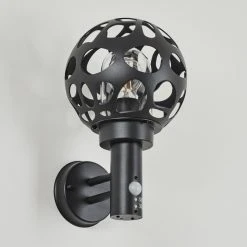 Hofstein Saaseg Au&szlig;enwandleuchte Anthrazit, 1-flammig, Bewegungsmelder -Außenleuchten Verkaufe saaseg aussenwandleuchte h3438558 7