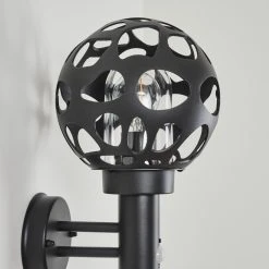 Hofstein Saaseg Au&szlig;enwandleuchte Anthrazit, 1-flammig, Bewegungsmelder -Außenleuchten Verkaufe saaseg aussenwandleuchte h3438558 9