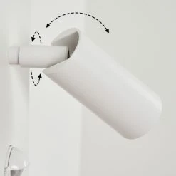 Hofstein Saeter Au&szlig;enwandleuchte LED Wei&szlig;, 1-flammig, Bewegungsmelder -Außenleuchten Verkaufe saeter aussenwandleuchte h3438695 5