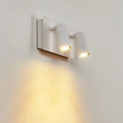 Hofstein Saeter Au&szlig;enwandleuchte LED Wei&szlig;, 2-flammig, Bewegungsmelder -Außenleuchten Verkaufe saeter aussenwandleuchte h3438749 8