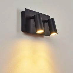 Hofstein Saeter Außenwandleuchte LED Schwarz, 2-flammig, Bewegungsmelder 22 Hofstein Saeter Außenwandleuchte LED Schwarz, 2-flammig, Bewegungsmelder -Außenleuchten Verkaufe saeter aussenwandleuchte h3443200 10