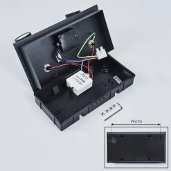 Hofstein Saeter Außenwandleuchte LED Schwarz, 2-flammig, Bewegungsmelder 16 Hofstein Saeter Außenwandleuchte LED Schwarz, 2-flammig, Bewegungsmelder -Außenleuchten Verkaufe saeter aussenwandleuchte h3443200 4