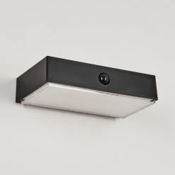 Hofstein Seilhac Solarwandleuchte LED Schwarz, 1-flammig, Bewegungsmelder -Außenleuchten Verkaufe seilhac solarwandleuchte h3651438 11