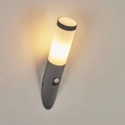 Hofstein Sessa Au&szlig;enwandleuchte Anthrazit, 1-flammig, Bewegungsmelder -Außenleuchten Verkaufe sessa aussenwandleuchte h3018408 7