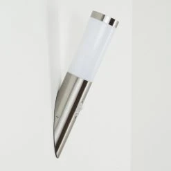 Hofstein Sessa Au&szlig;enwandleuchte Nickel-Matt, 1-flammig, Bewegungsmelder -Außenleuchten Verkaufe sessa aussenwandleuchte h3539835 9