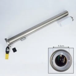 Hofstein Sessa Wegeleuchte Nickel-Matt, 1-flammig, Bewegungsmelder -Außenleuchten Verkaufe sessa wegeleuchte h3018163 4