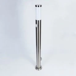 Hofstein Sessa Wegeleuchte Nickel-Matt, 1-flammig, Bewegungsmelder -Außenleuchten Verkaufe sessa wegeleuchte h3018163 7