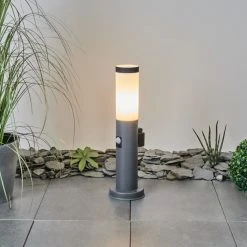 Hofstein Sessa Wegeleuchte Anthrazit, 1-flammig, Bewegungsmelder -Außenleuchten Verkaufe sessa wegeleuchte h3018248 10