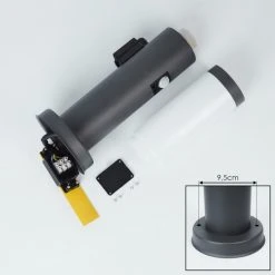 Hofstein Sessa Wegeleuchte Anthrazit, 1-flammig, Bewegungsmelder -Außenleuchten Verkaufe sessa wegeleuchte h3018248 4