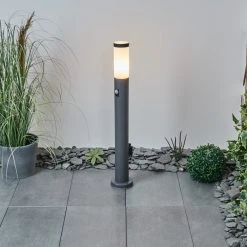 Hofstein Sessa Wegeleuchte Anthrazit, 1-flammig, Bewegungsmelder -Außenleuchten Verkaufe sessa wegeleuchte h3018293 8