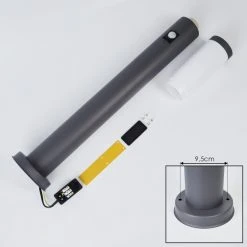 Hofstein Sessa Wegeleuchte Anthrazit, 1-flammig, Bewegungsmelder -Außenleuchten Verkaufe sessa wegeleuchte h3018316 4