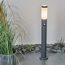 Hofstein Sessa Wegeleuchte Anthrazit, 1-flammig, Bewegungsmelder -Außenleuchten Verkaufe sessa wegeleuchte h3018316 8