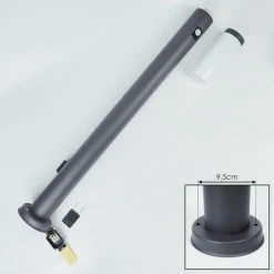 Hofstein Sessa Wegeleuchte Anthrazit, 1-flammig, Bewegungsmelder -Außenleuchten Verkaufe sessa wegeleuchte h3018347 4