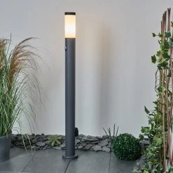 Hofstein Sessa Wegeleuchte Anthrazit, 1-flammig, Bewegungsmelder -Außenleuchten Verkaufe sessa wegeleuchte h3018347 6