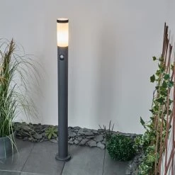 Hofstein Sessa Wegeleuchte Anthrazit, 1-flammig, Bewegungsmelder -Außenleuchten Verkaufe sessa wegeleuchte h3018378 6