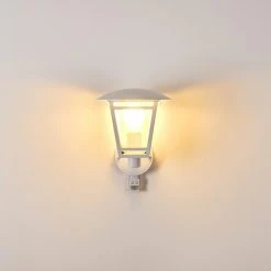 Hofstein Siera Au&szlig;enwandleuchte Wei&szlig;, 1-flammig, Bewegungsmelder -Außenleuchten Verkaufe siera aussenwandleuchte h3029947 4