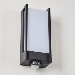 Hofstein Skove Au&szlig;enwandleuchte LED Anthrazit, 1-flammig, Bewegungsmelder -Außenleuchten Verkaufe skove aussenwandleuchte h3300565 do1 14