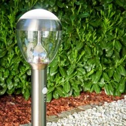 Hofstein Sorken Wegeleuchte LED Edelstahl, 1-flammig, Bewegungsmelder -Außenleuchten Verkaufe sorken wegeleuchte h3170212 do1 3