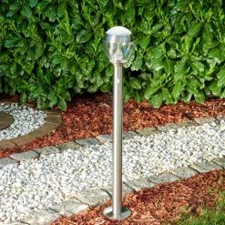 Hofstein Sorken Wegeleuchte LED Edelstahl, 1-flammig, Bewegungsmelder -Außenleuchten Verkaufe sorken wegeleuchte h3170212 do1 5