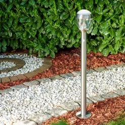 Hofstein Sorken Wegeleuchte LED Edelstahl, 1-flammig, Bewegungsmelder -Außenleuchten Verkaufe sorken wegeleuchte h3170212 do1 7