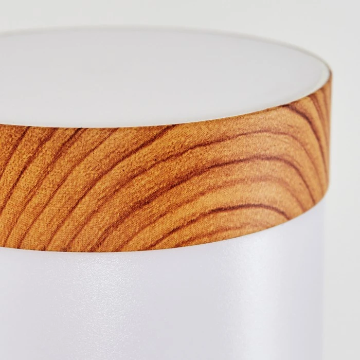 Hofstein Tenvik Außenwandleuchte LED Braun, Holzoptik, 2-flammig, Bewegungsmelder 3 Hofstein Tenvik Außenwandleuchte LED Braun, Holzoptik, 2-flammig, Bewegungsmelder – Bild 3