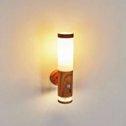 Hofstein Tenvik Außenwandleuchte LED Braun, Holzoptik, 2-flammig, Bewegungsmelder 16 Hofstein Tenvik Außenwandleuchte LED Braun, Holzoptik, 2-flammig, Bewegungsmelder -Außenleuchten Verkaufe tenvik aussenwandleuchte h3432631 6