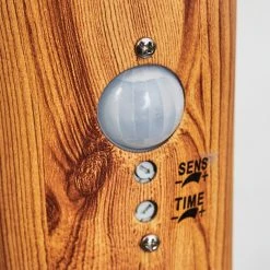 Hofstein Tenvik Wegeleuchte Braun, Holz dunkel, 1-flammig, Bewegungsmelder -Außenleuchten Verkaufe tenvik wegeleuchte h3427798 5