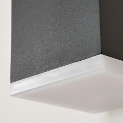 Hofstein Toogong Au&szlig;enwandleuchte LED Anthrazit, 1-flammig, Bewegungsmelder -Außenleuchten Verkaufe toogong aussenwandleuchte h3584644 2