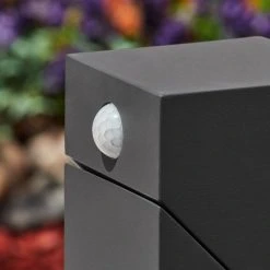 Hofstein Toogong Sockelleuchte LED Anthrazit, 1-flammig, Bewegungsmelder -Außenleuchten Verkaufe toogong sockelleuchte h3607459 5