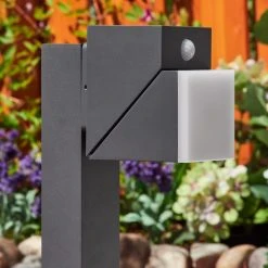 Hofstein Toogong Wegeleuchte LED Anthrazit, 1-flammig, Bewegungsmelder -Außenleuchten Verkaufe toogong wegeleuchte h3584163 10