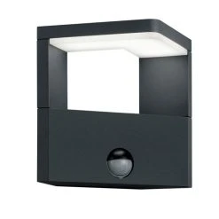 Trio Leuchten GANGES Au&szlig;enwandleuchte LED Anthrazit, 1-flammig, Bewegungsmelder