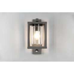 Trio Leuchten Lunga Au&szlig;enwandleuchte Anthrazit, 1-flammig, Bewegungsmelder -Außenleuchten Verkaufe trio leuchten lunga aussenwandleuchte 212069142 9